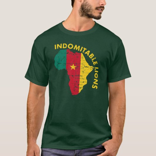 Indomiteerbare Lion uit Kameroen T-shirt (Voorkant)