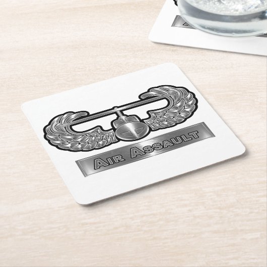 Indompelbare luchtaansteker kartonnen onderzetters (Schuin)