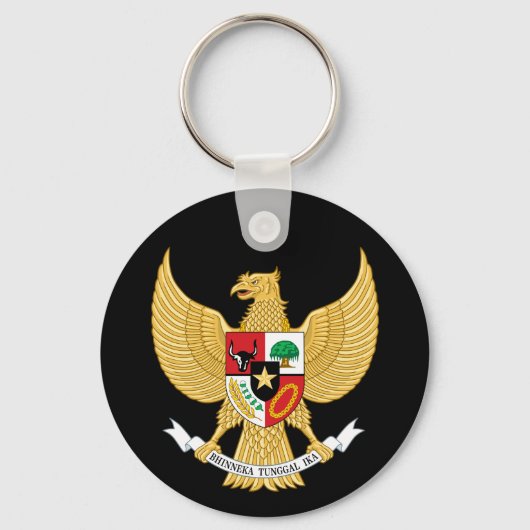 indonesia emblem sleutelhanger (Voorkant)