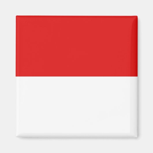 Indonesia Flag Magnet (Voorkant)
