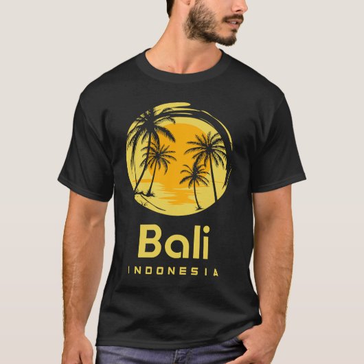 Indonesia Island of Bali  1 T-shirt (Voorkant)