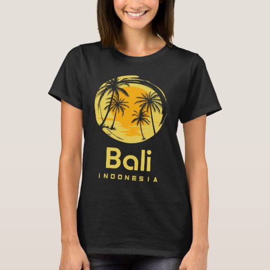 Indonesia Island of Bali  1 T-shirt (Voorkant)