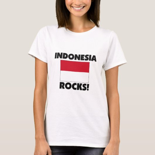 Indonesia Rocks T-shirt (Voorkant)