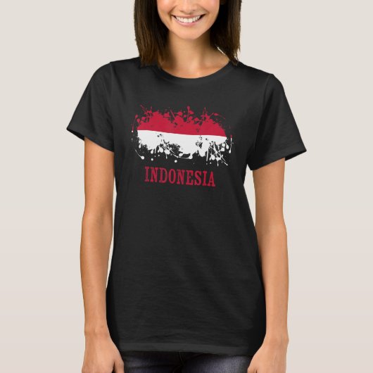 Indonesian enthusiasts for Indonesia and Indonesia T-shirt (Voorkant)