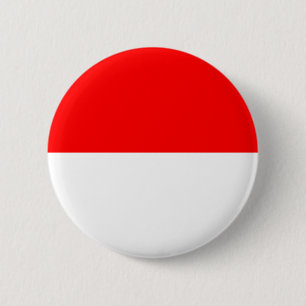 Indonesian Flag (Indonesia) Ronde Button 5,7 Cm