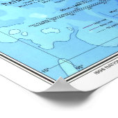 "Indonesië: 1996/heute - Detaillierte Landkarte Poster (Hoek)