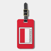 Indonesië Bagagelabel (Voorkant verticaal)