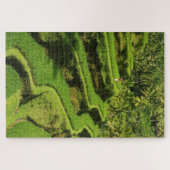 Indonesië, Bali | Rijstpaddies Legpuzzel (Horizontaal)