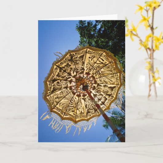 Indonesië, Bali| Temperatuurstelsel Kaart (Gele Bloem)