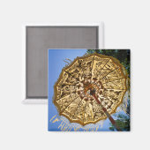 Indonesië, Bali | Temple Umbrella Magneet (Voorkant / Achterkant)