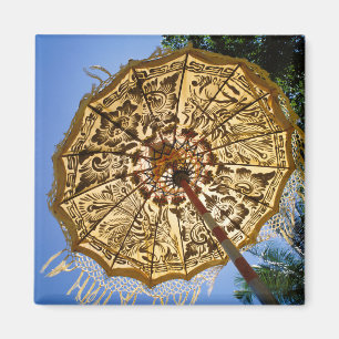 Indonesië, Bali Temple Umbrella Magneet