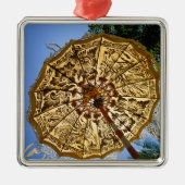 Indonesië, Bali | Temple Umbrella Metalen Ornament (Voorkant)