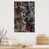 Indonesië, Bali, Ubud, eenmanszaken van Hindu Poster (Keuken)