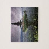 Indonesië, Bali, Ulun Danu Tempel. Legpuzzel (Verticaal)