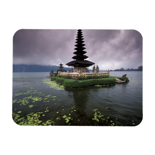Indonesië, Bali, Ulun Danu Tempel. Magneet (Horizontaal)