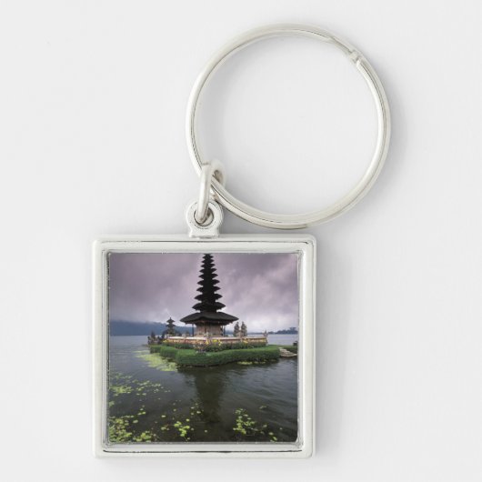 Indonesië, Bali, Ulun Danu Tempel. Sleutelhanger (Voorkant)