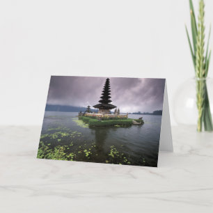 Indonesië, Bali, Ulun Danu Temple. Kaart