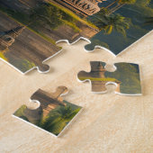 Indonesië Berg Boeddha Legpuzzel (Zijkant)