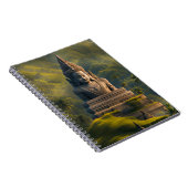 Indonesië Berg Boeddha Notitieboek (Rechterzijde)