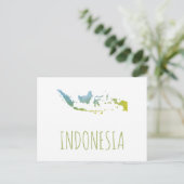 Indonesië Briefkaart (Staand voorkant)