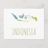 Indonesië Briefkaart (Voorkant)