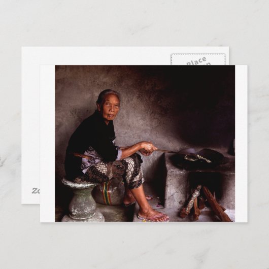 Indonesië Briefkaart (Voorkant / Achterkant)