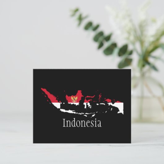 Indonesië Briefkaart (Staand voorkant)