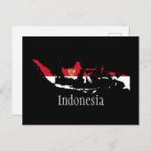 Indonesië Briefkaart (Voorkant / Achterkant)