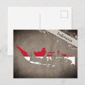 Indonesië Briefkaart (Voorkant / Achterkant)