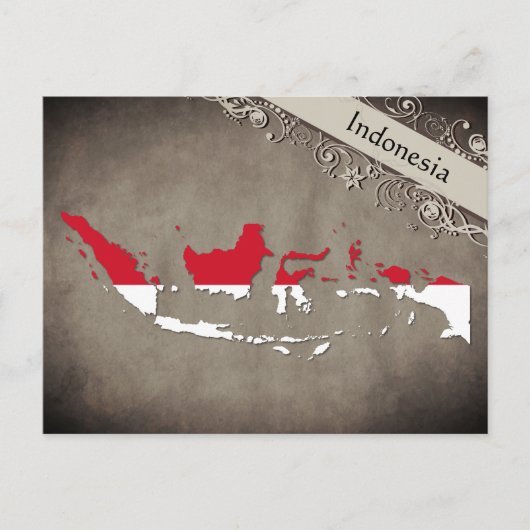 Indonesië Briefkaart (Voorkant)