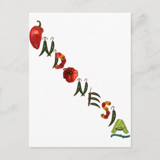 Indonesië Chili Peppers Briefkaart