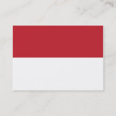 Indonesië - Chubby Visitekaartje (Achterkant)