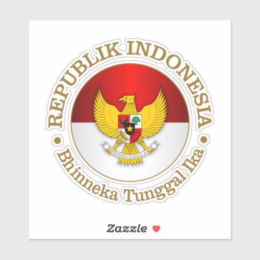 Indonesië (d) sticker (Vel)