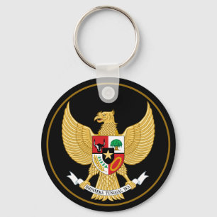 indonesië emblem sleutelhanger