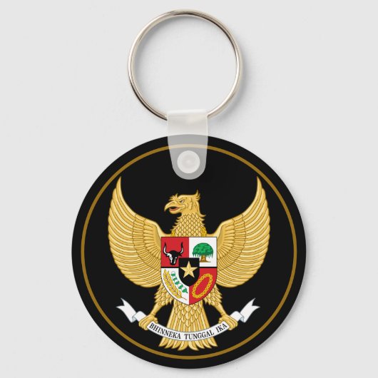 indonesië emblem sleutelhanger (Voorkant)