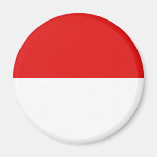 Indonesië Fisheye Flag Magnet