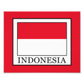 Indonesië Foto Afdruk (Voorkant)