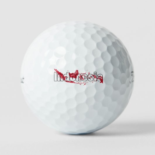 Indonesië Golfballen (Voorkant)
