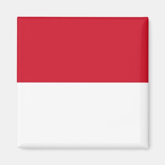 Indonesië ID, Jakarta, Vlag Magneet (Voorkant)