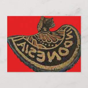 Indonesië Javaanse Shadow Puppet Culturele Kunst Briefkaart