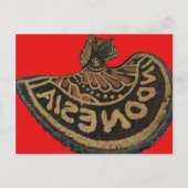 Indonesië Javaanse Shadow Puppet Culturele Kunst Briefkaart (Voorkant)