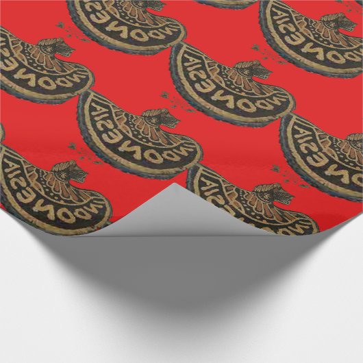 Indonesië Javaanse Shadow Puppet Culturele Kunst Cadeaupapier (Hoek)