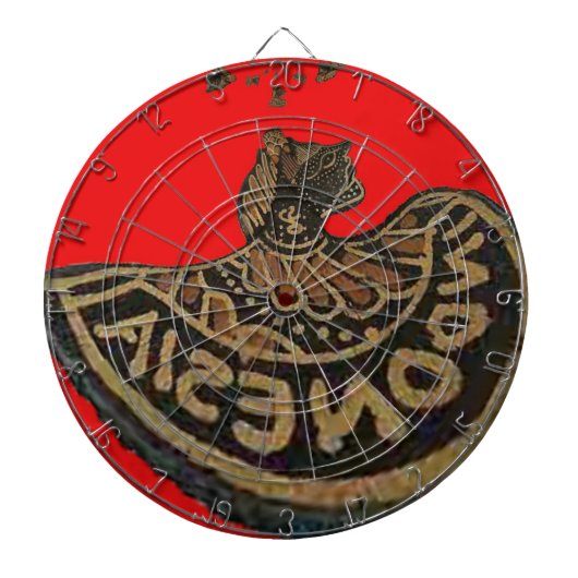 Indonesië Javaanse Shadow Puppet Culturele Kunst Dartbord (Voorkant)