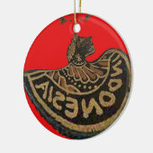 Indonesië Javaanse Shadow Puppet Culturele Kunst Keramisch Ornament (Links)