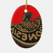 Indonesië Javaanse Shadow Puppet Culturele Kunst Keramisch Ornament (Voorkant)