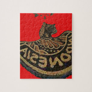 Indonesië Javaanse Shadow Puppet Culturele Kunst Legpuzzel