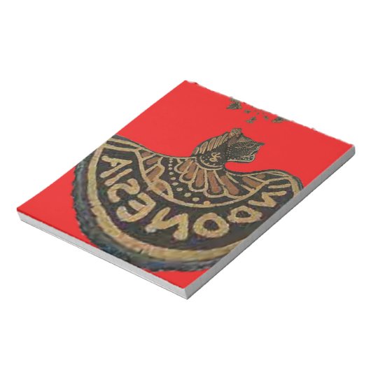 Indonesië Javaanse Shadow Puppet Culturele Kunst Notitieblok (Linkerzijde)