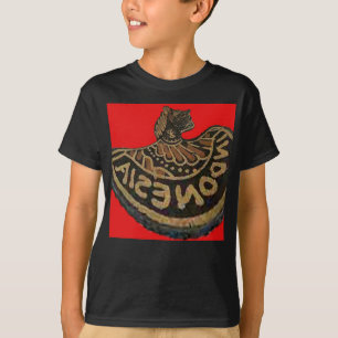 Indonesië Javaanse Shadow Puppet Culturele Kunst T-shirt