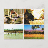  Indonesië, Javanese levensstijl Briefkaart (Voorkant)