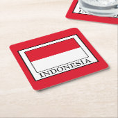 Indonesië Kartonnen Onderzetters (Schuin)